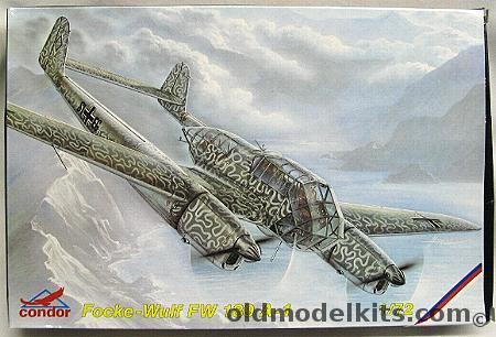 Condor 1/72 Focke-Wulf FW-189 A-1, C72005 plastic model kit